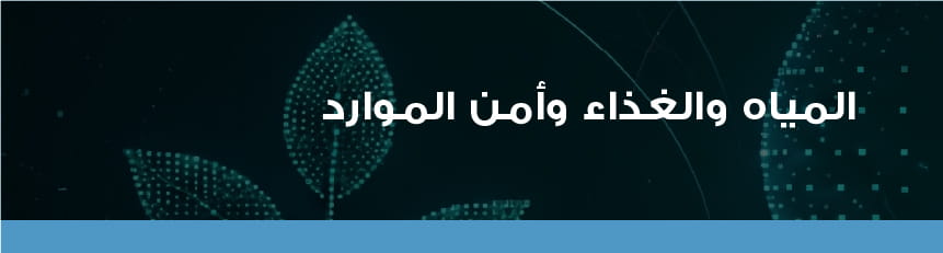 المياه والغذاء وأمن الموارد