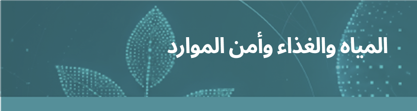 المياه والغذاء وأمن الموارد